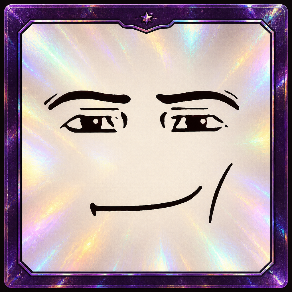 Holo card MANFACE
