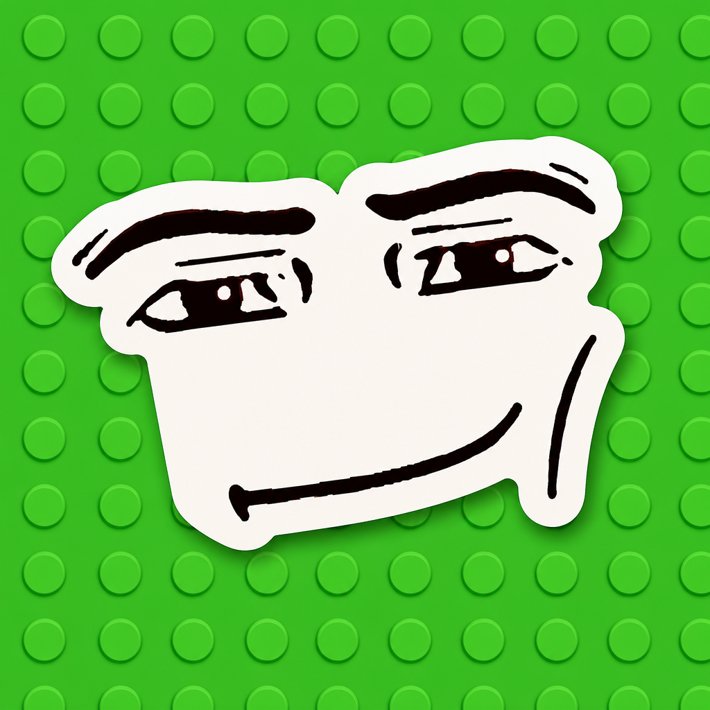 MANFACE sticker