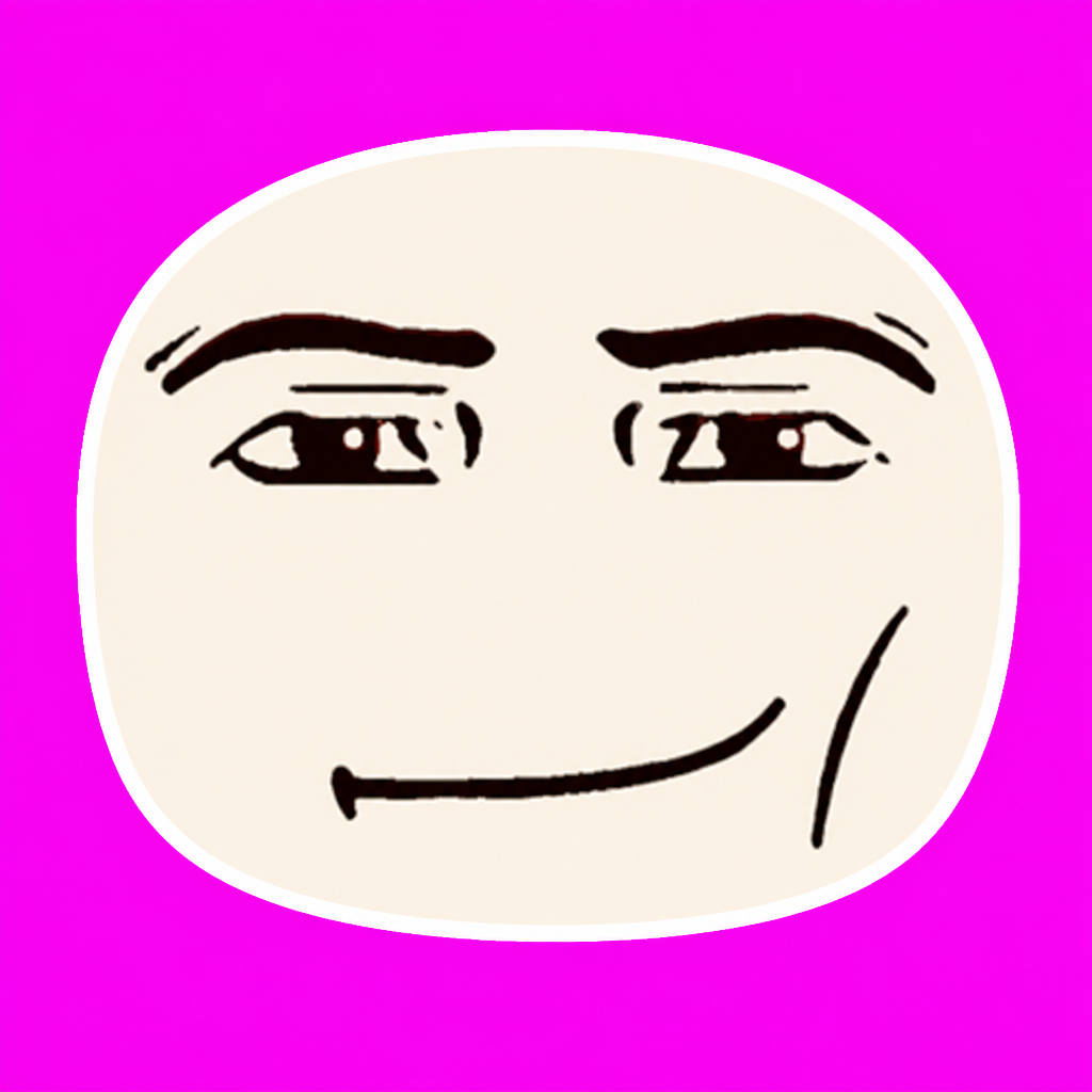 Classic sticker MANFACE