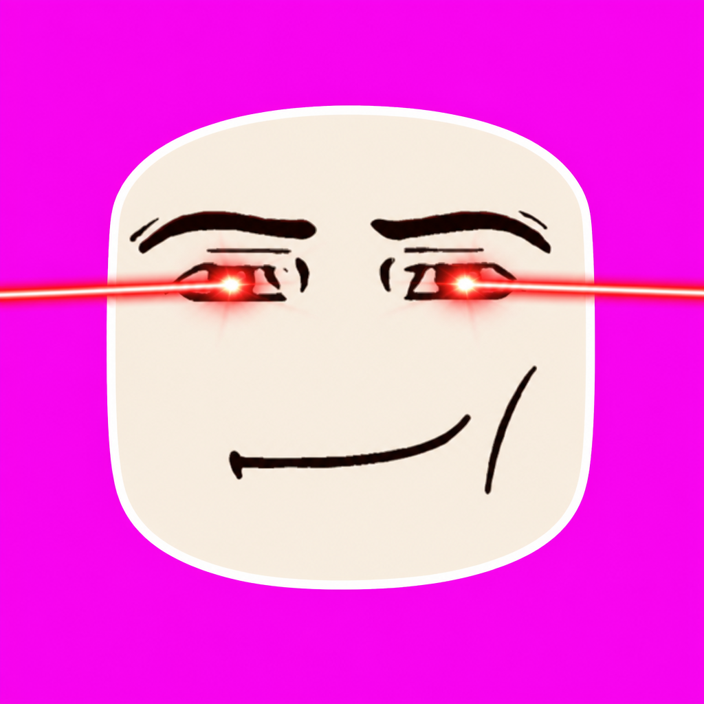 Laser sticker MANFACE